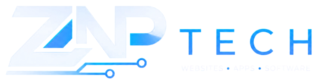 ZNP Tech — Websites · Apps · Software
